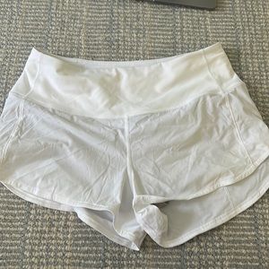 Lululemon Speed Up Shorts 2.5 Length size 8